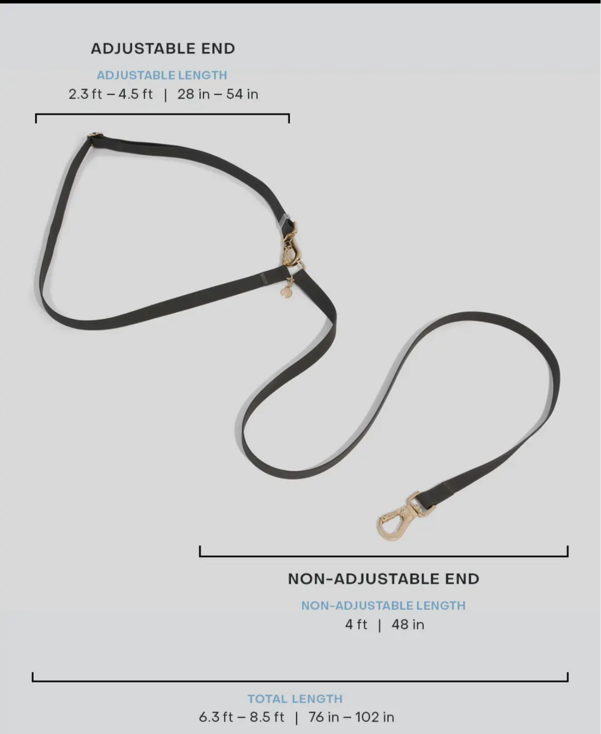 Lavender Haze 4-in-1 Wide Convertible Hands Free Leash