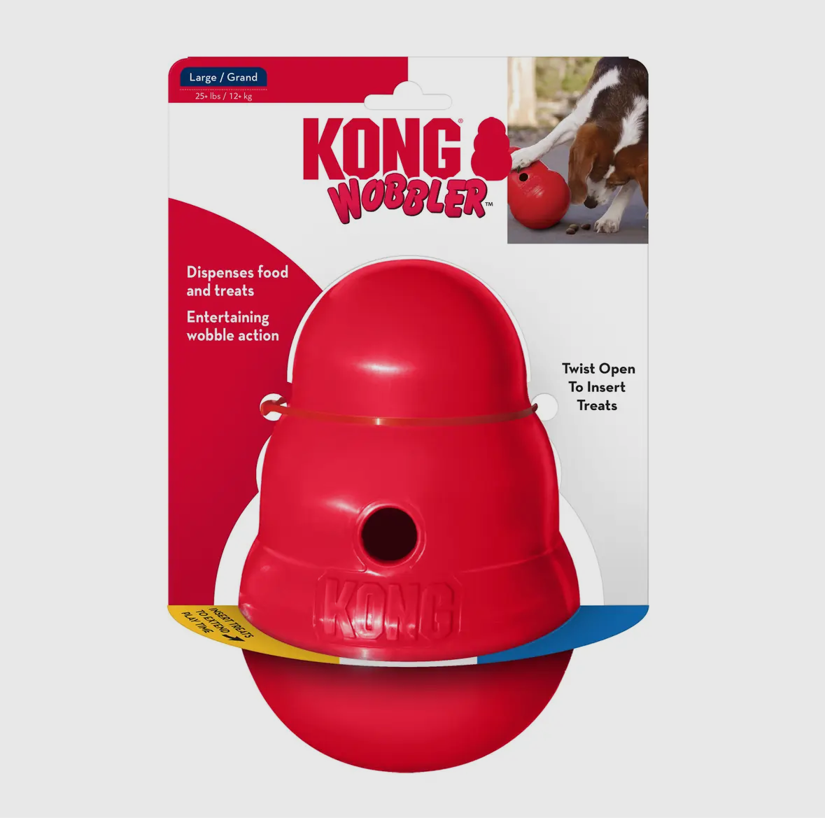 Kong Wobbler Dog Enrichment