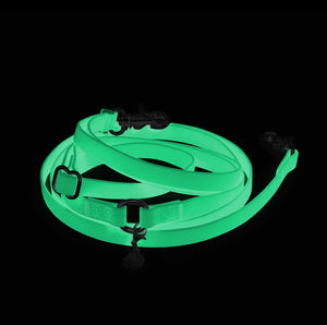 Lunar Glow & Espresso Brown 4-in-1 Convertible Hands Free Cloud Leash